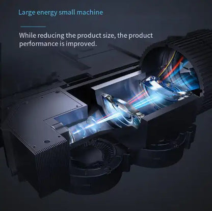 Portable Mini HD Projector – 1080P Home Theater for Movies & Gaming